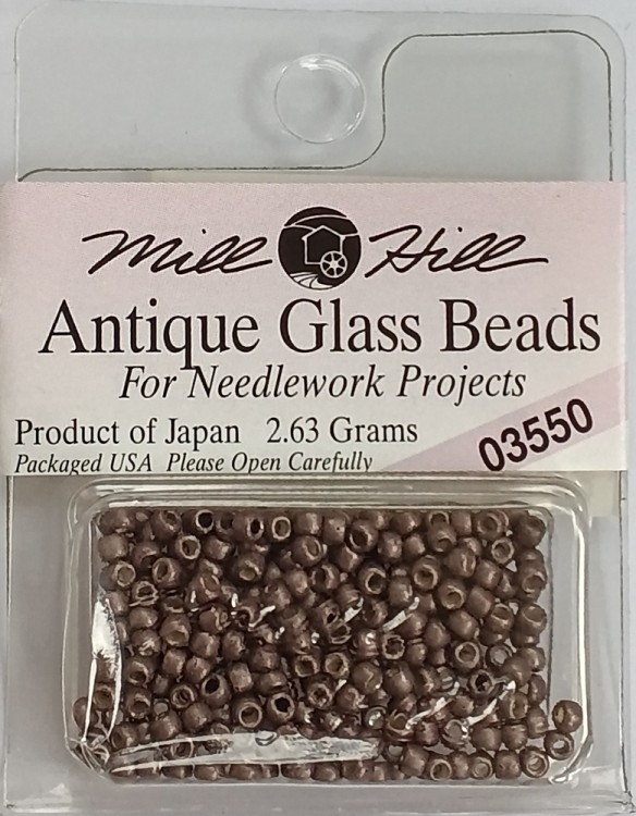 Mill Hill 03550 Satin Chocolate - Бисер Antique Seed Beads