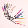 KnitPro Спицы круговые укороченные асимметричные "Zing" 4.5 и 7 см