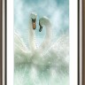 Crystal Art КС-1039 Белые лебеди