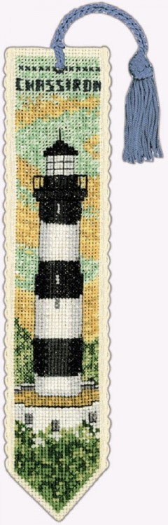 Набор для вышивания Le Bonheur des Dames 4546 Закладка "Marque Page Chassiron (Шассирон)" Набор для вышивания Le Bonheur des Dames 4546 Закладка "Marque Page Chassiron (Шассирон)"