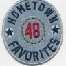 HKM 33824/1SB Термоаппликация "Круг - Hometown Favorites 48"