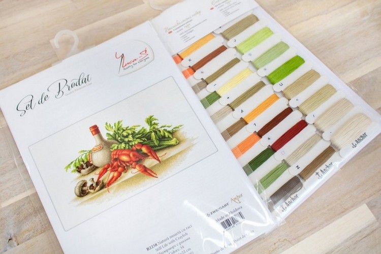 Набор для вышивания Luca-S B2258 Натюрморт с раками