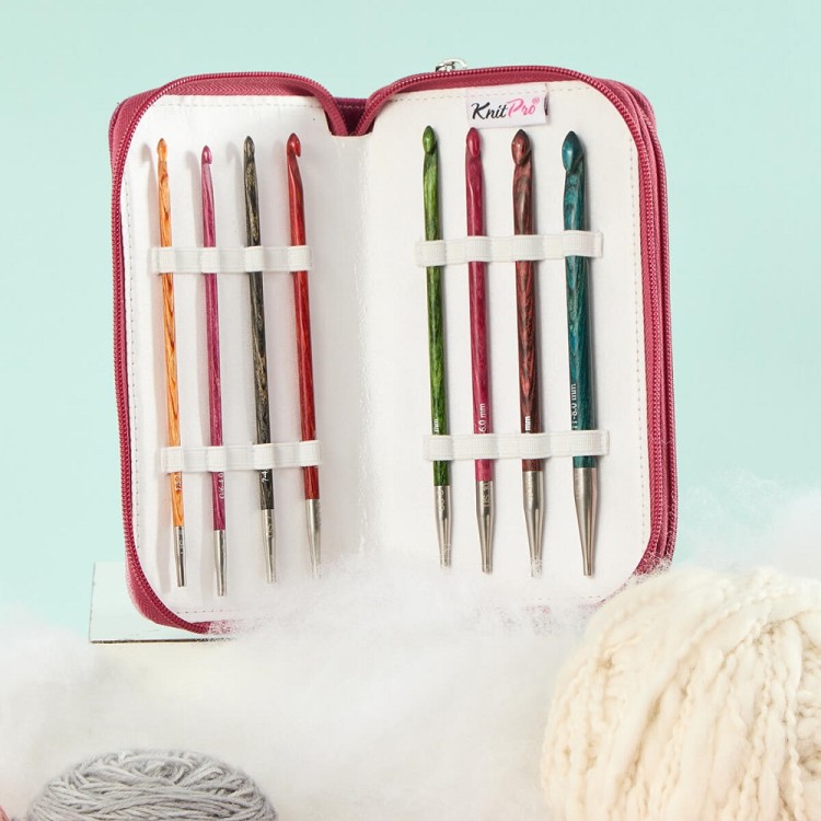 KnitPro 200650 Набор Deluxe тунисских съемных крючков "Dreamz"