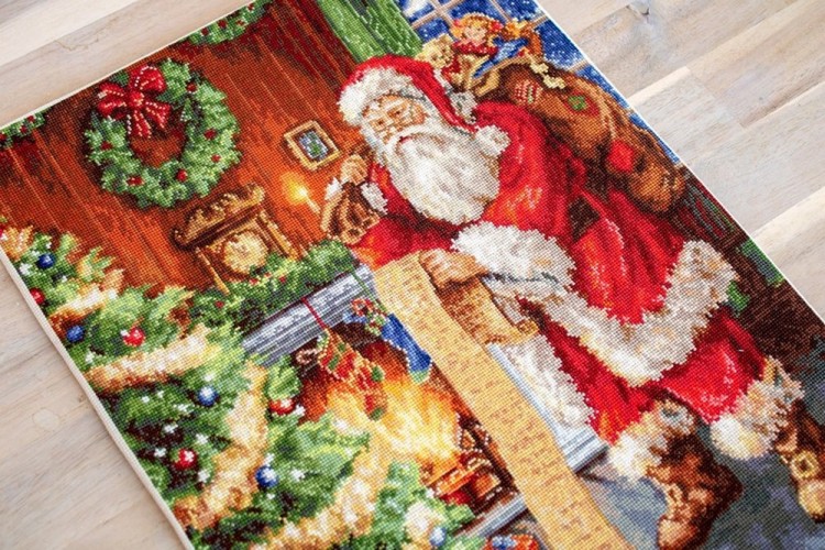 Набор для вышивания Luca-S B578 Дед Мороз