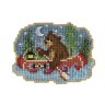 Набор для вышивания Mill Hill MH182215 Bear Canoe (Медвежье каноэ)