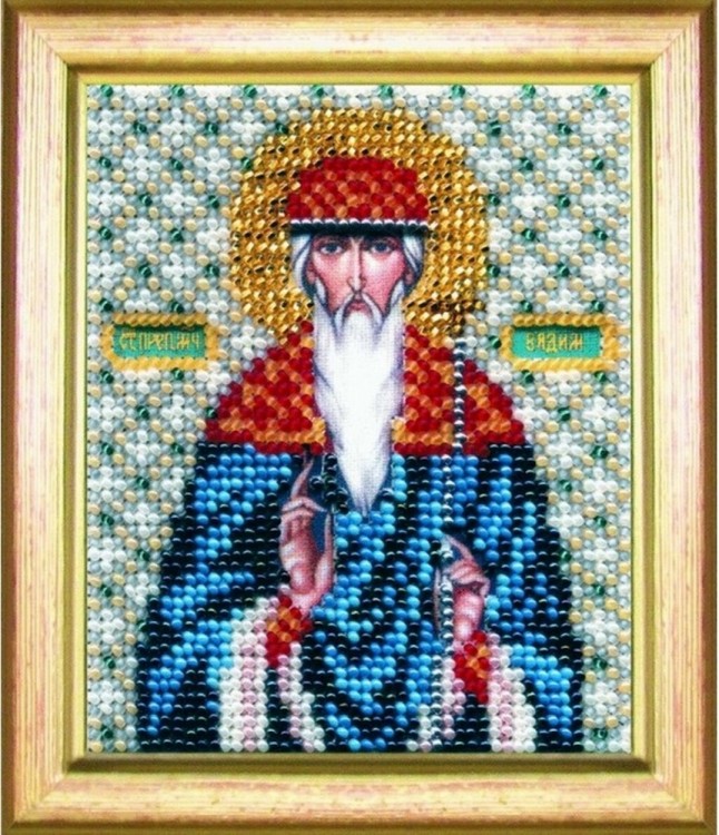 Набор для вышивания Чаривна Мить Б-1141 Икона святого преподобномученика Вадима