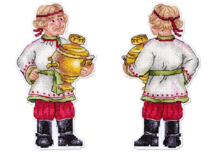 Набор для вышивания Жар-Птица Р-1357 Праздничный самовар