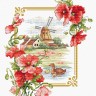 Набор для вышивания Многоцветница МКН 84-14 Родные просторы. Маки