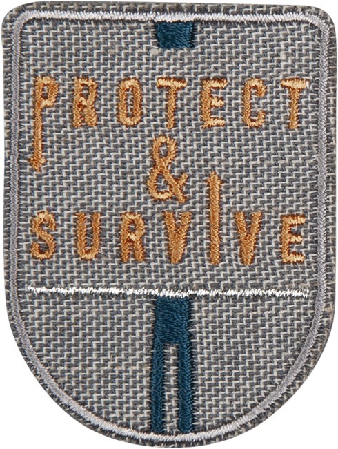 HKM 39047 Термоаппликация "Герб Protect & Survive"