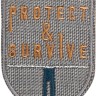 HKM 39047 Термоаппликация "Герб Protect & Survive"