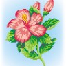 Набор для вышивания М.П.Студия КН-372 Розовый цветок