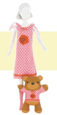 DressYourDoll S210-0403 Одежда для кукол №2 Sleepy Rose