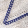 IEMESA 2204/10 Тесьма декоративная с бахромой, ширина 16 мм, цвет темно-синий
