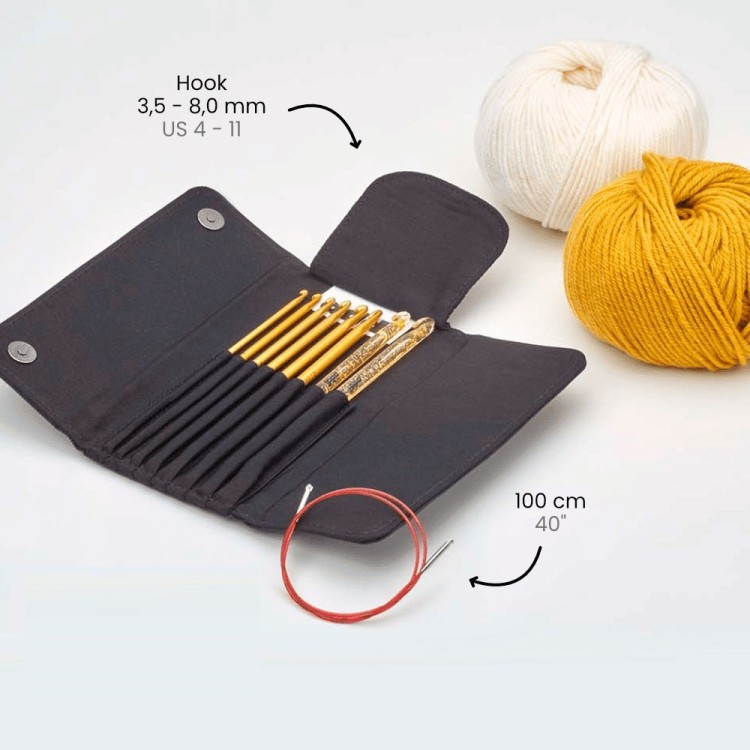 Addi 243-2/000 Набор сменных крючков addiClick KNOOKING