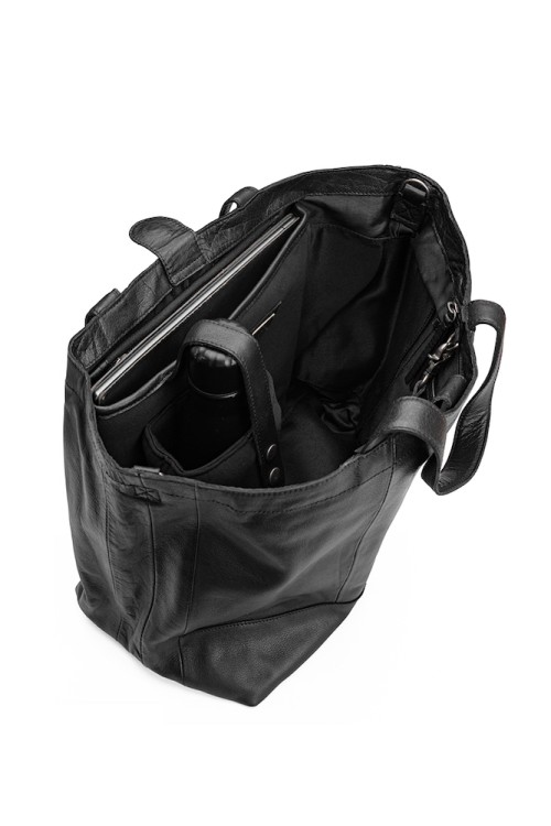 Muud QB-4349/Black Сумка-шоппер "Hiba"