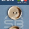 Sandra CARD087 Пуговицы, коричневый