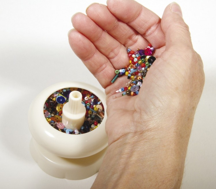 Rayher 22447000 Спиннер для нанизывания бисера (прялка для бисера)