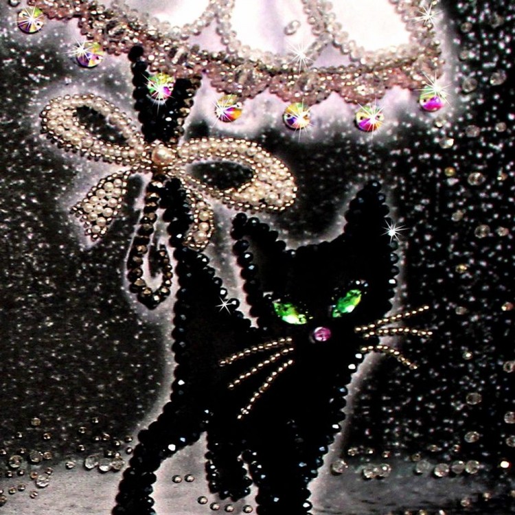 Набор для вышивания Образа в каменьях 5525 Соло под дождем