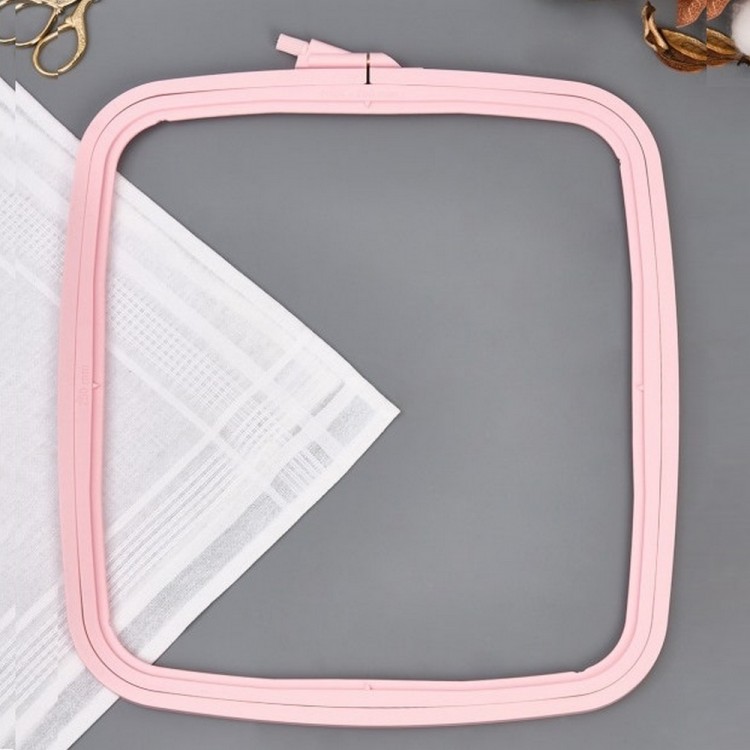 Nurge 170-14 Пяльцы пластиковые квадратные с винтом