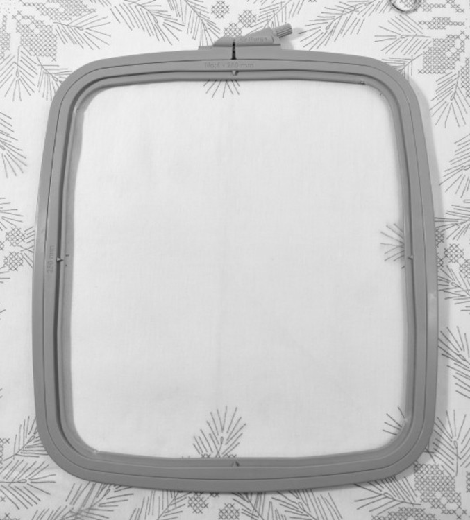 Nurge 170-14 Пяльцы пластиковые квадратные с винтом