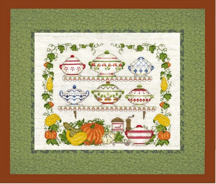 Набор для вышивания Le Bonheur des Dames 1026 La Soupiere (Супница)