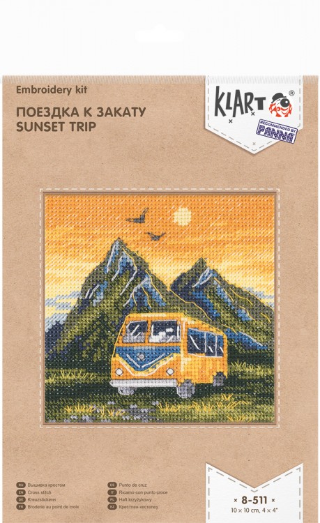 Набор для вышивания Кларт 8-511 Поездка к закату