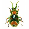 Набор для вышивания Crystal Art БП-329 Брошь "Зелёный жук"