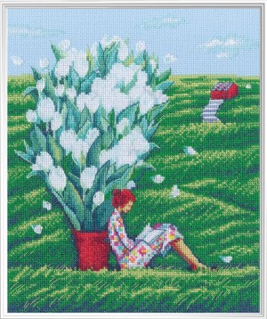 РТО MX1098 Белые тюльпаны