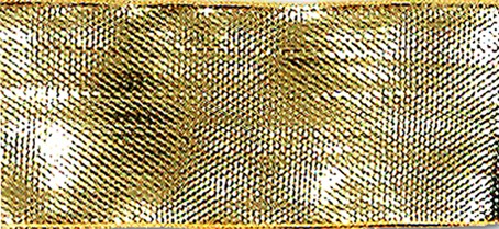 SAFISA 25158-38мм-101 Лента металлик, ширина 38 мм, цвет 101(01) - золото
