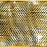 SAFISA 25158-38мм-101 Лента металлик, ширина 38 мм, цвет 101(01) - золото