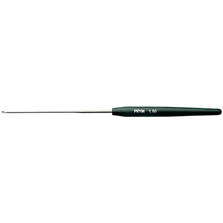 Prym 175931 Крючок для вязания кружев фриволите 1.5мм, длина ручки 62мм