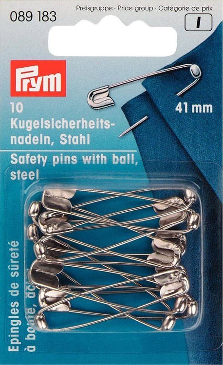 Prym 089183 Булавки английские с шариком