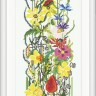 Набор для вышивания Thea Gouverneur 586 Flowers (Цветы)