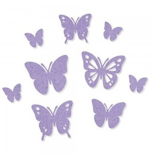 Efco 3446141 Набор самоклеящихся декоративных элементов "Бабочки" из фетра