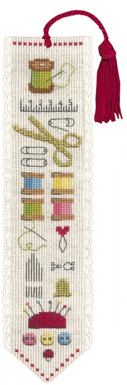 Набор для вышивания Le Bonheur des Dames 4584 Закладка "Couture" (Кутюр)