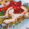 Набор для вышивания ЛанСвит Д-052 Рождественская овечка