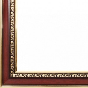 Белоснежка 1582-BL Рама багетная Academic (темно-коричневый+золотой)
