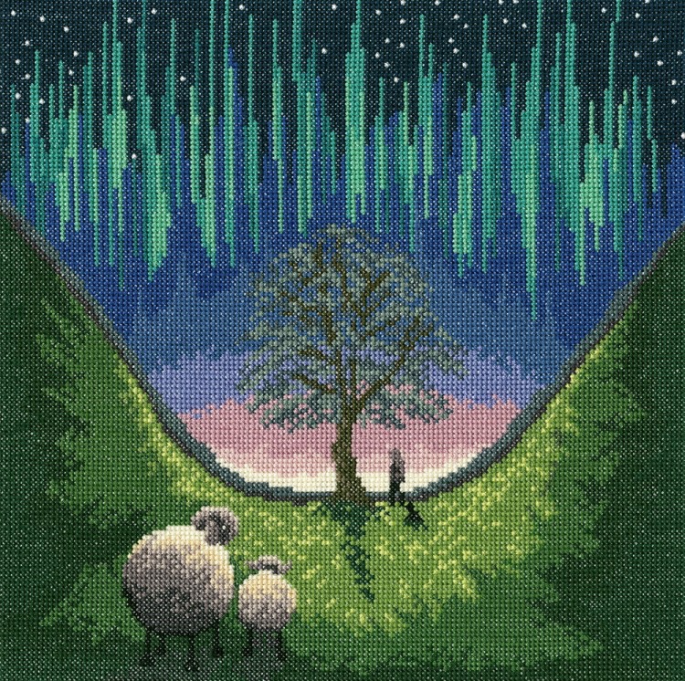 Набор для вышивания Bothy Threads XLP13 Sycamore Gap (Платановая Роща)