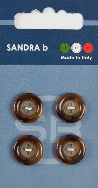 Sandra CARD088 Пуговицы, зеленый