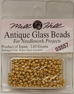 Mill Hill 03557 Satin Old Gold - Бисер Antique Seed Beads