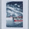 Набор для вышивания Permin 12-0165 Pier and boats (Пирс и лодки)