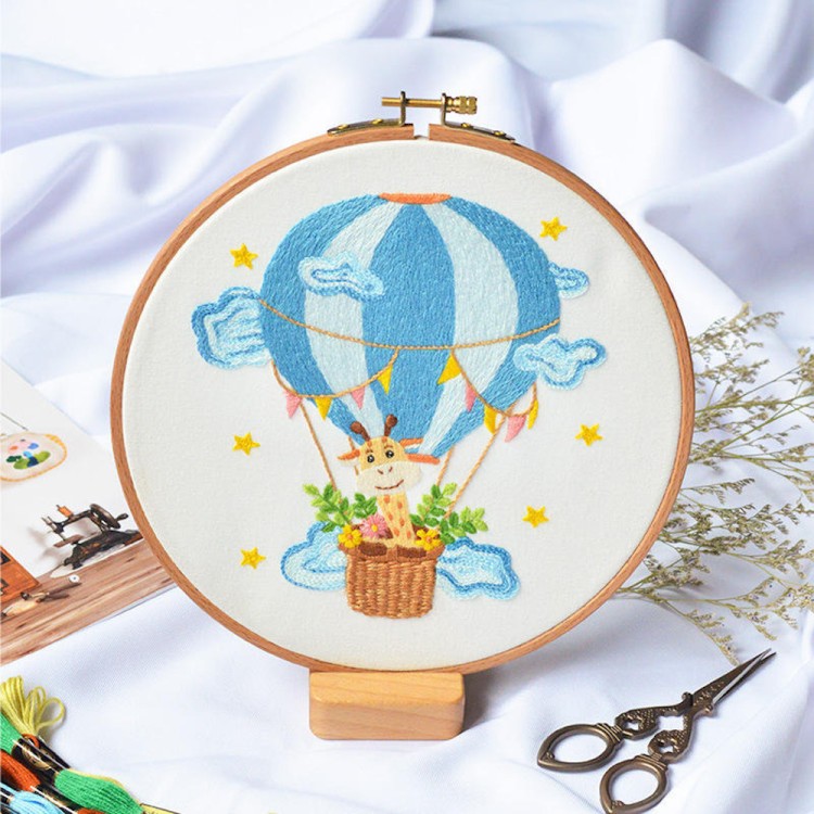 Набор для вышивания SemArt 015 Воздушные шары (комплект из 3-х наборов)