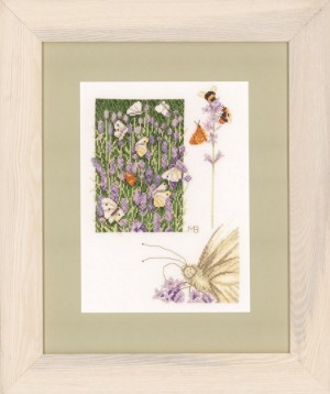 Lanarte PN-0147505 Lavender field with butterfly