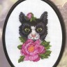 Набор для вышивания Permin 12-9307 Черный кот