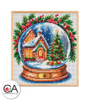 Collection D'Art BC8141 Дом, где идёт снег