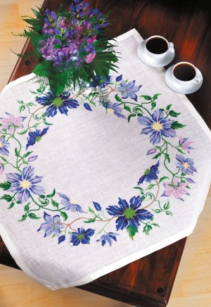 Eva Rosenstand 43-258 Bla clematis (Синий клематис)