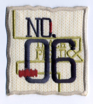 HKM 32669/1SB Термоаппликация "No. 06"