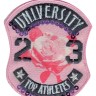 HKM 33370/1SB Термоаппликация "University Top Athletes Rosenpri"