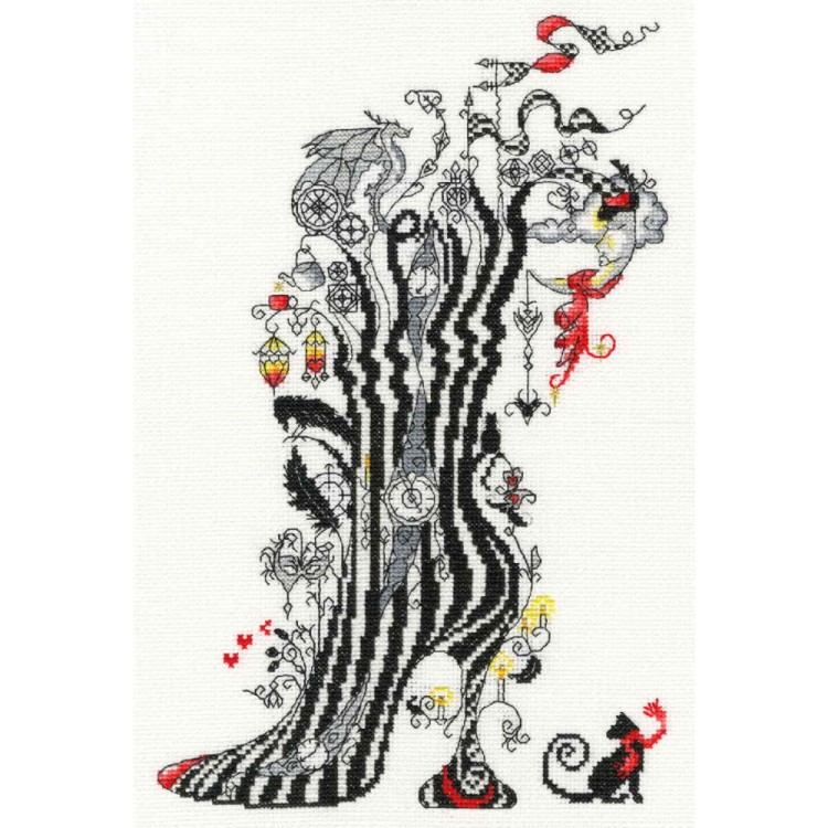 Набор для вышивания Bothy Threads XSK8 Rêver (Перевертыш)