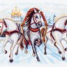 Матренин Посад 1539 Тройка лошадей